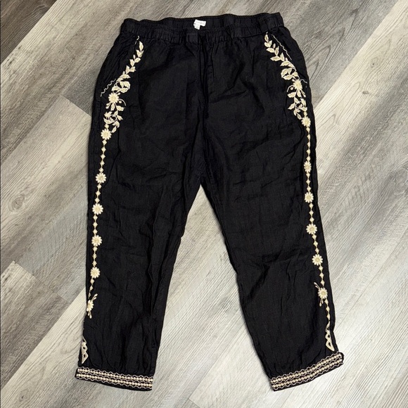 Johnny Was Other - Johnny Was linen pants bottoms